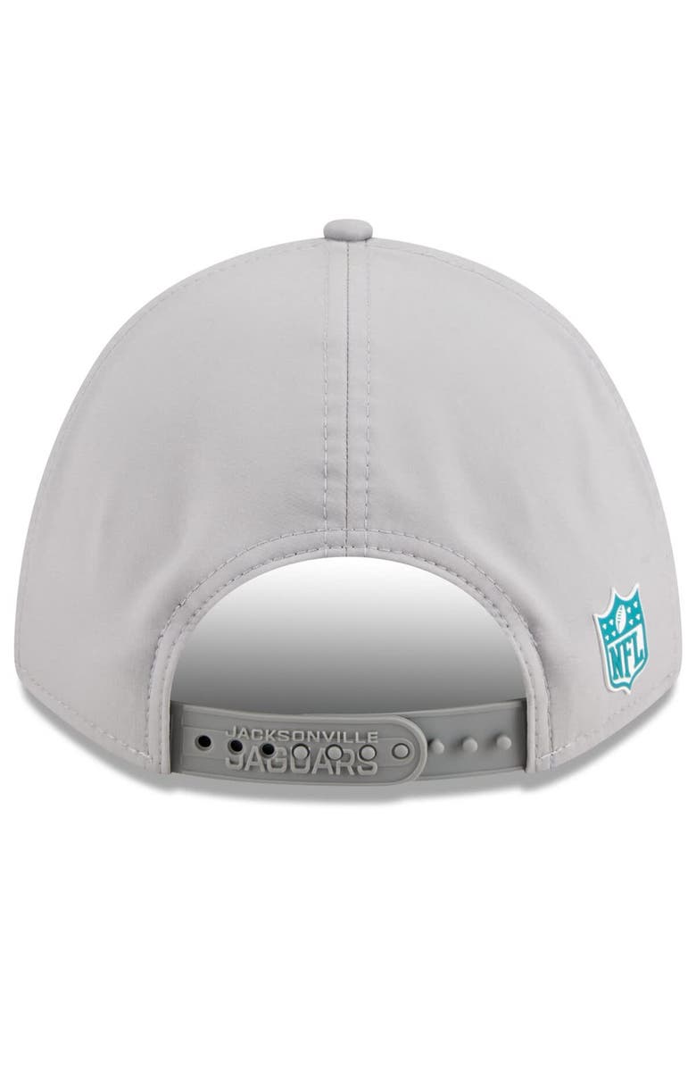 New Era Men's New Era Gray Jacksonville Jaguars 2025 Sideline M-Crown 9FORTY Adjustable Hat, Alternate, color, Gray