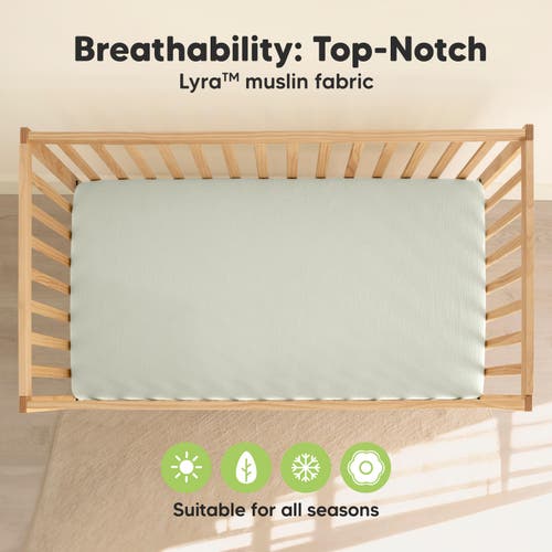 Keababies 2-pack Lyra Muslin Crib Sheets In Multi