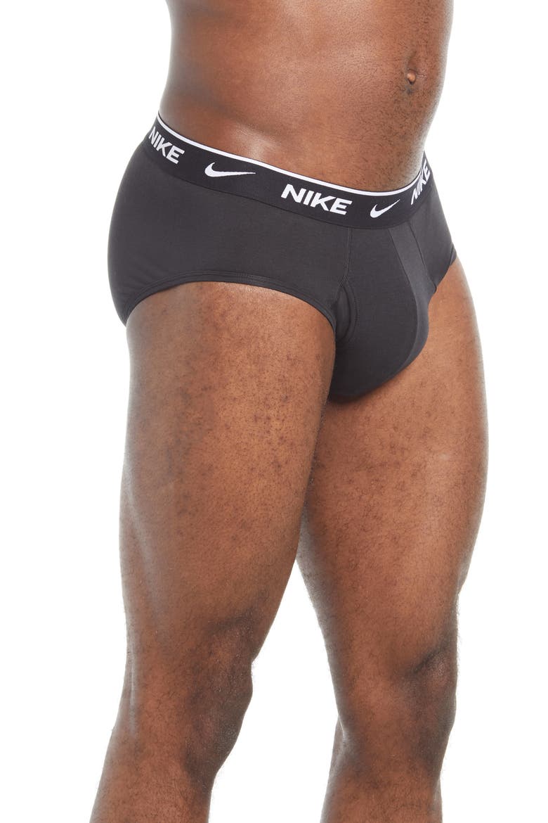 Dri-FIT 3-Pack Everyday Performance Briefs, Alternate, color, BLACK