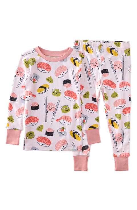Kids' Zen Fitted Organic Cotton Two-Piece Pajamas (Toddler)
