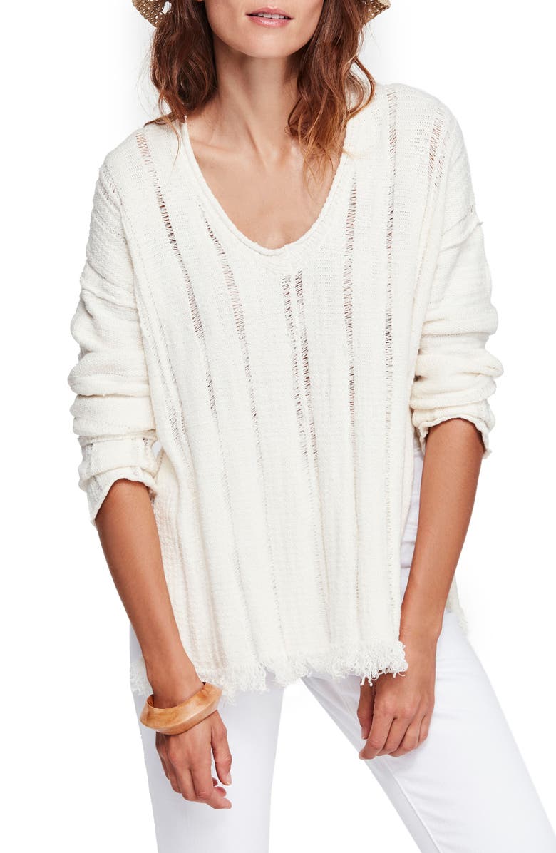Free People Ocean Drive Sweater, Alternate, color, 