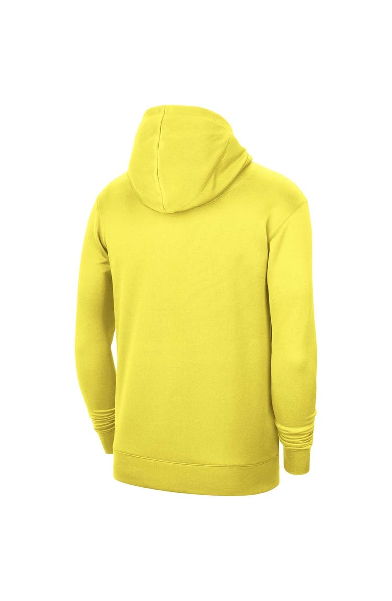 Nike Unisex Nike Yellow Utah Jazz 2023/24 Performance Spotlight On-Court Practice Pullover Hoodie, Alternate, color, Yellow