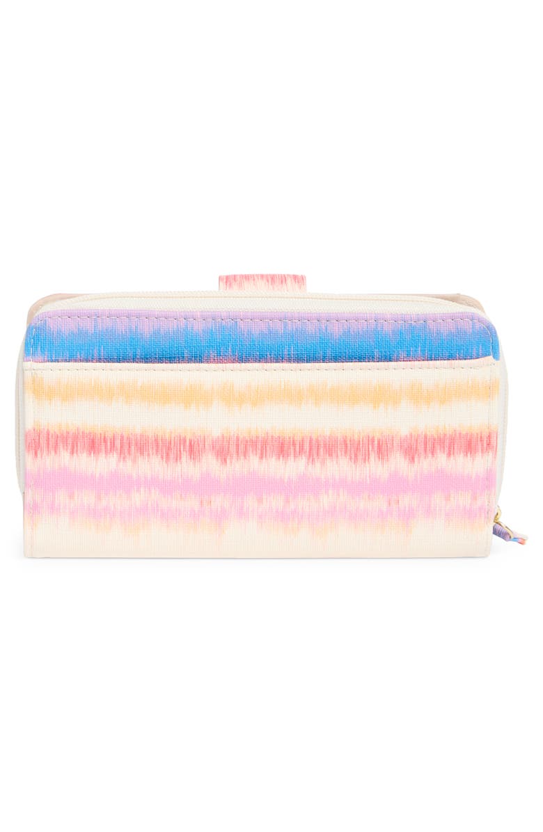 MUNDI SMALL LEATHER GOODS All In One Zip Wallet, Alternate, color, Chromatic Waves