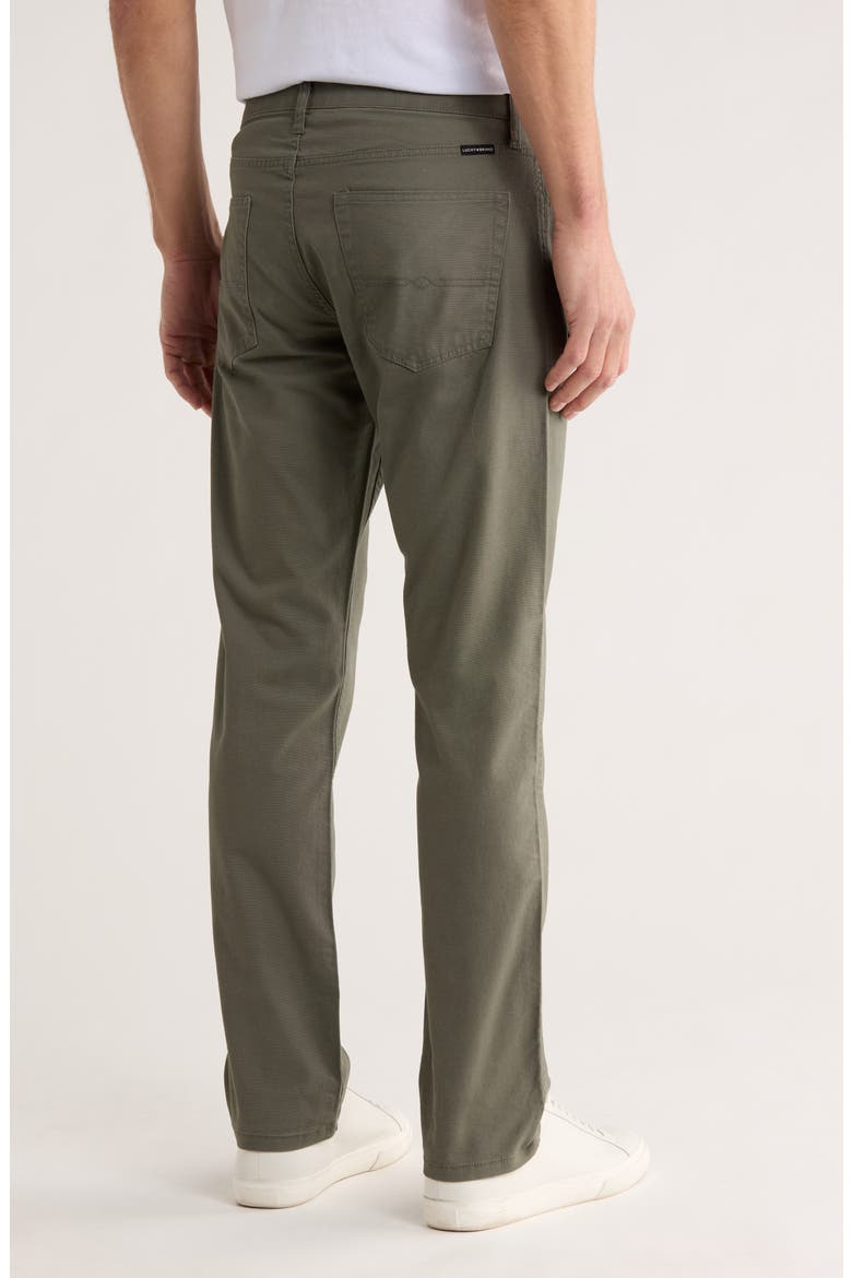 Cotton Stretch Canvas Pants, Alternate, color, SMOKEY OLIVE