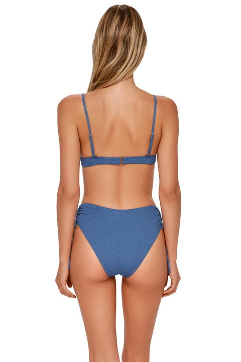 Malia High Waist Bikini Swim Bottoms