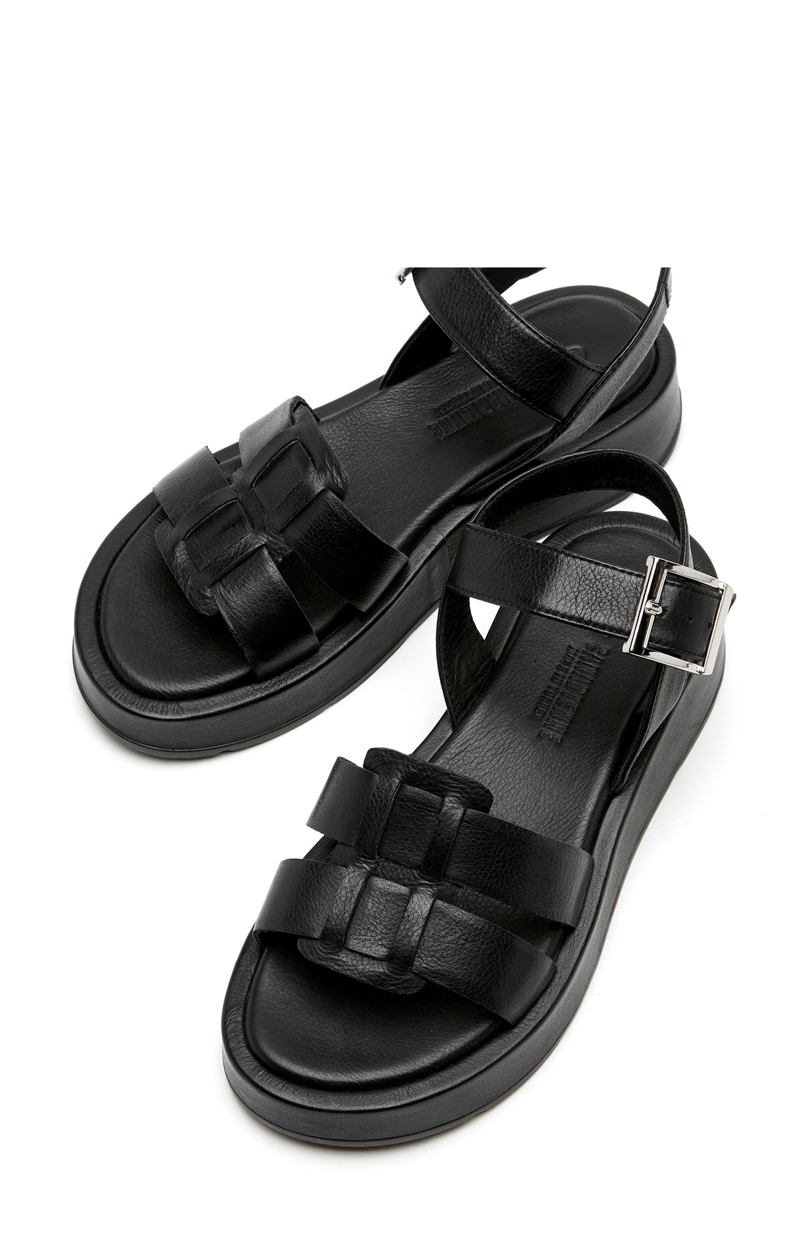 La Canadienne Aubree Platform Sandal, Alternate, color, 