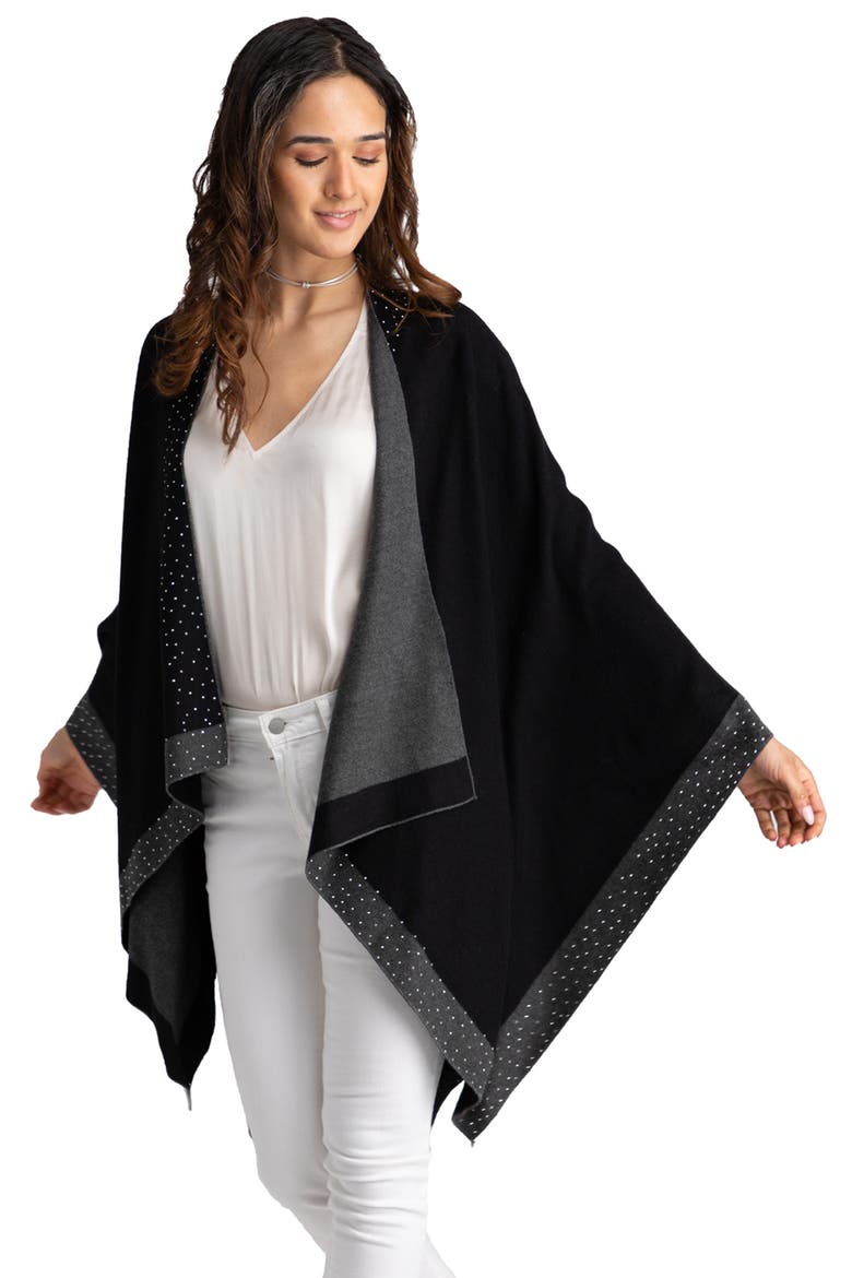 Studded Topper, Alternate, color, BLACK