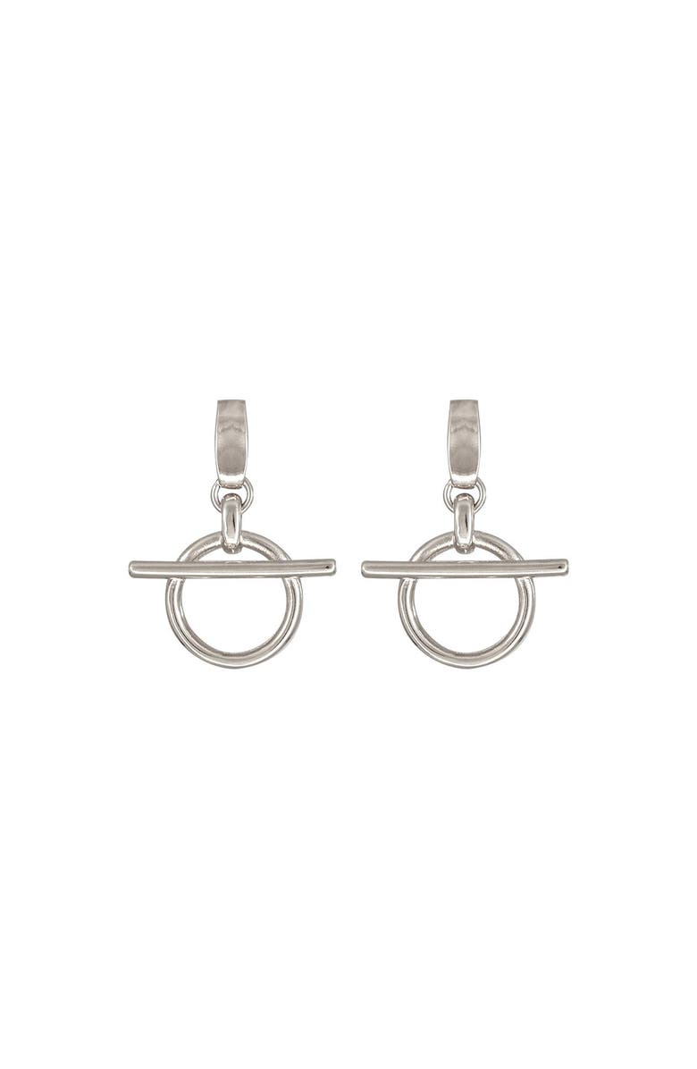 CXC Mini Origins Earrings, Main, color, Silver