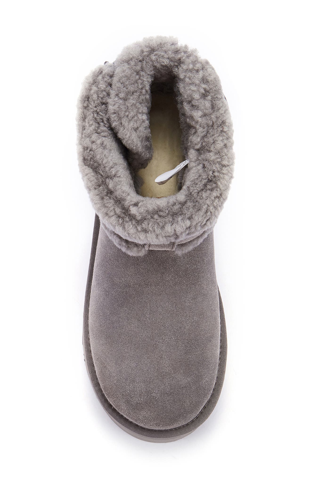 Australia Luxe Collective Eden Genuine Shearling Platform Bootie, Alternate, color, Gray