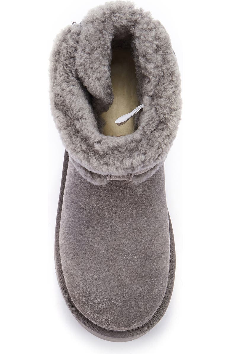 Australia Luxe Collective Eden Genuine Shearling Platform Bootie, Alternate, color, Gray