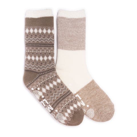 Women's 2 Pair Pack Tall Cozy Lounge Socks