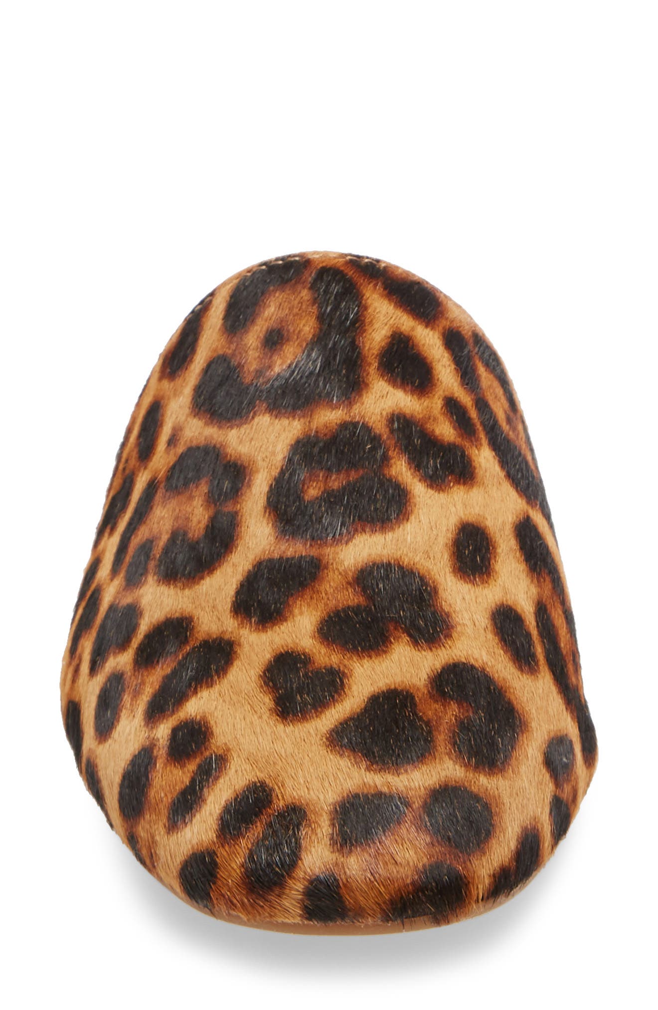 The Cory Mule, Alternate, color, LEOPARD CALF HAIR