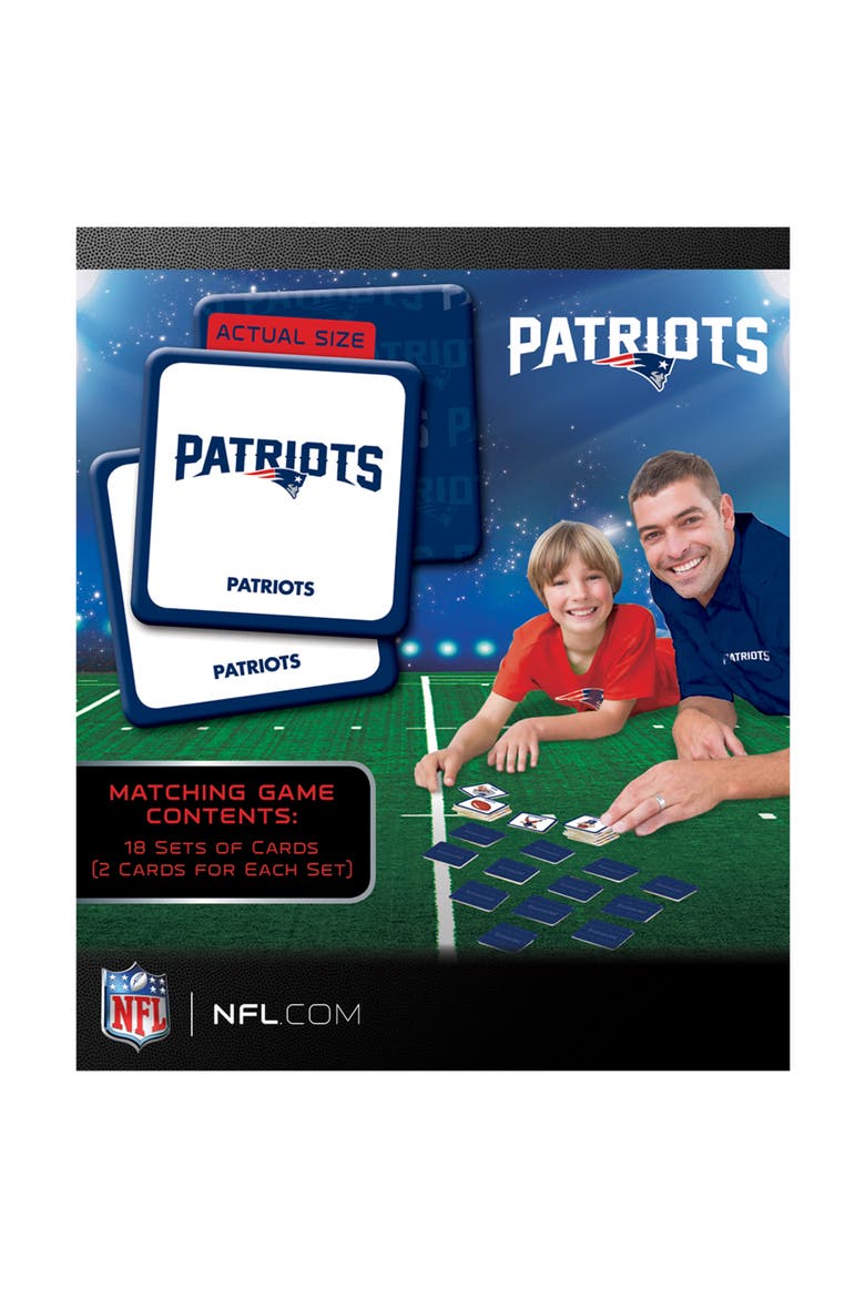 New England Patriots Matching Game, Alternate, color, Multicolor
