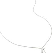 Monica Vinader Initial Pendant Necklace