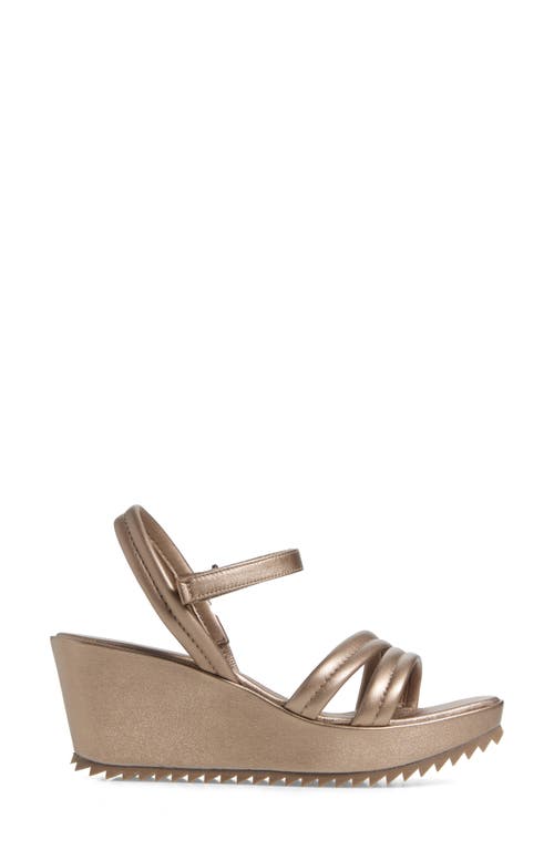 PEDRO GARCIA PEDRO GARCIA FANCEY ANKLE STRAP PLATFORM WEDGE SANDAL