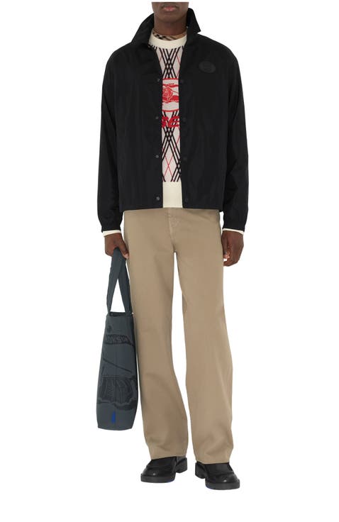 Knight Stamp Nylon Coach Jacket