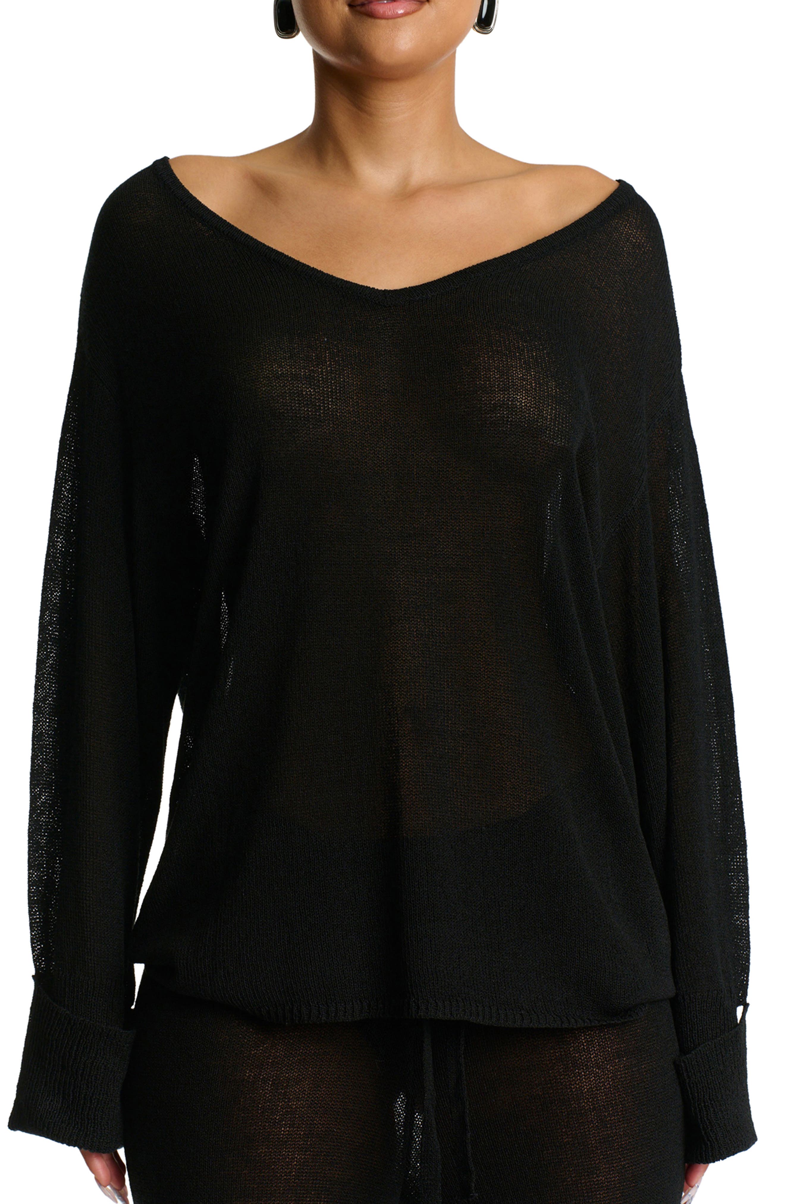 Naked Wardrobe Oversize Tunic Top