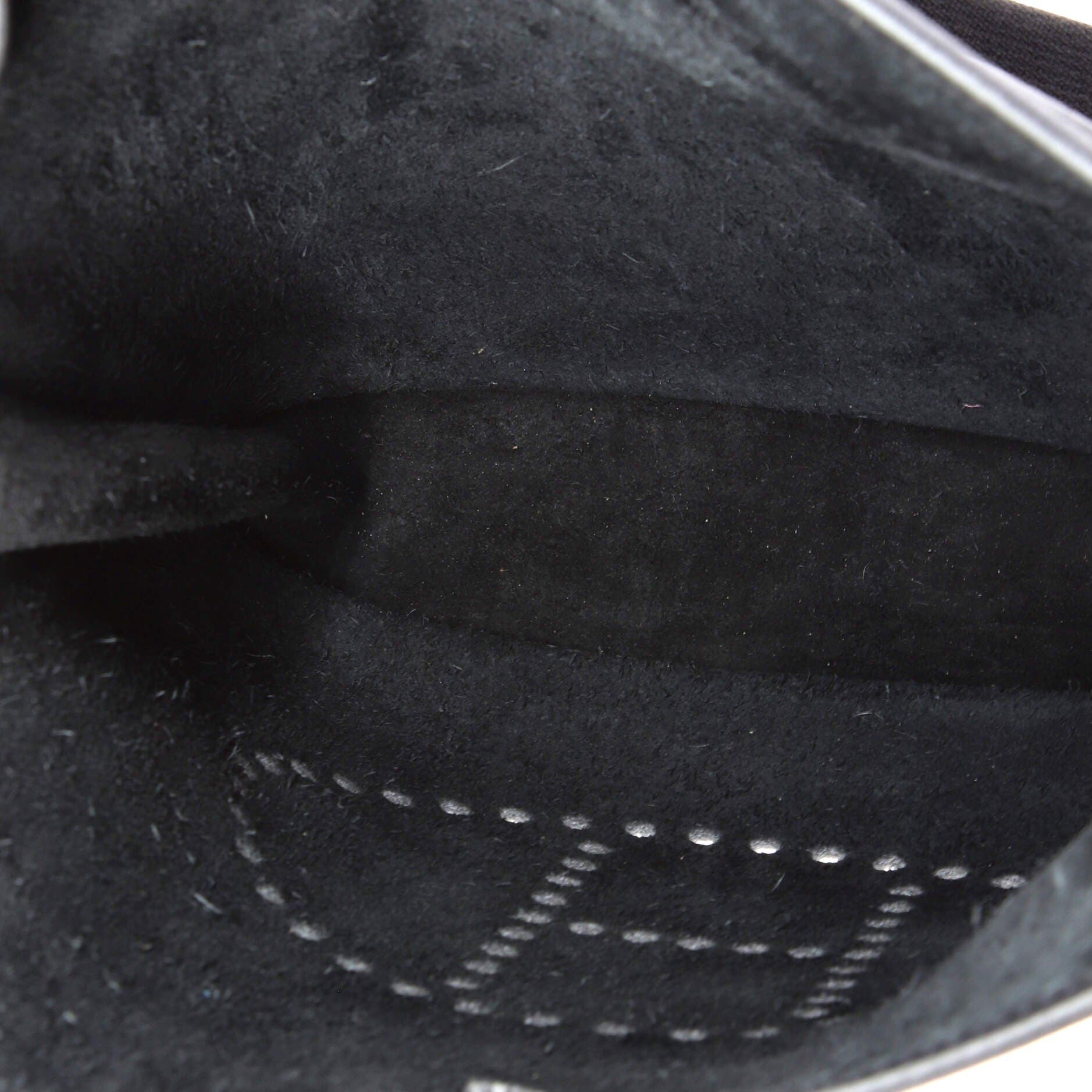 Pre-Owned Hermes Evelyne Bag Gen II Clemence GM, Alternate, color, Noir