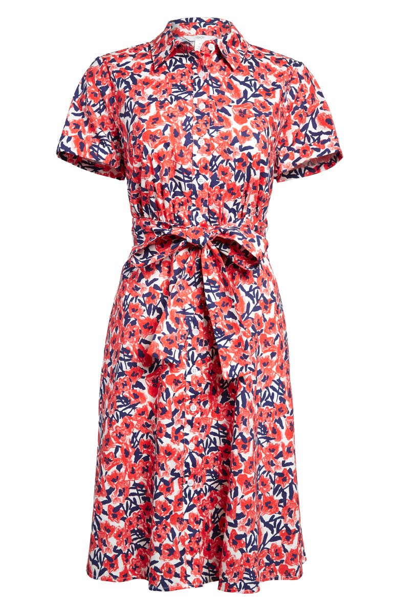 1901 Floral Shirtdress, Main, color,