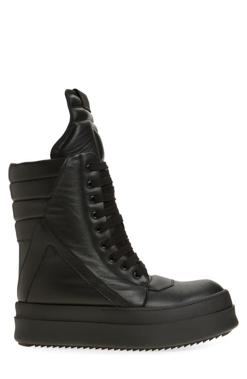 Rick Owens Mega Geobasket High Top Sneaker