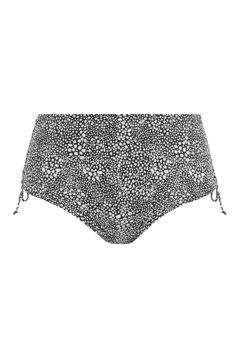 Pebble Cove Adjustable Bikini Bottoms, Alternate, color, BLACK