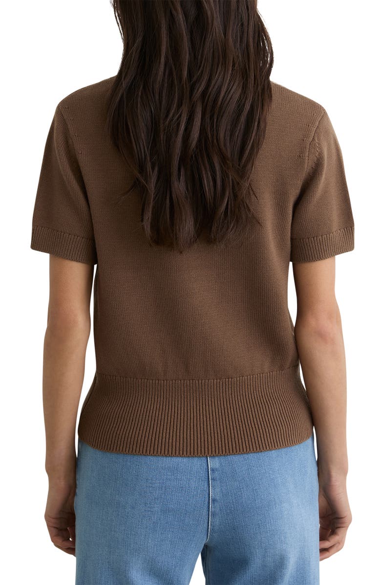 Reiss Valerie Cotton & Wool Sweater, Alternate, color, Taupe Neutral