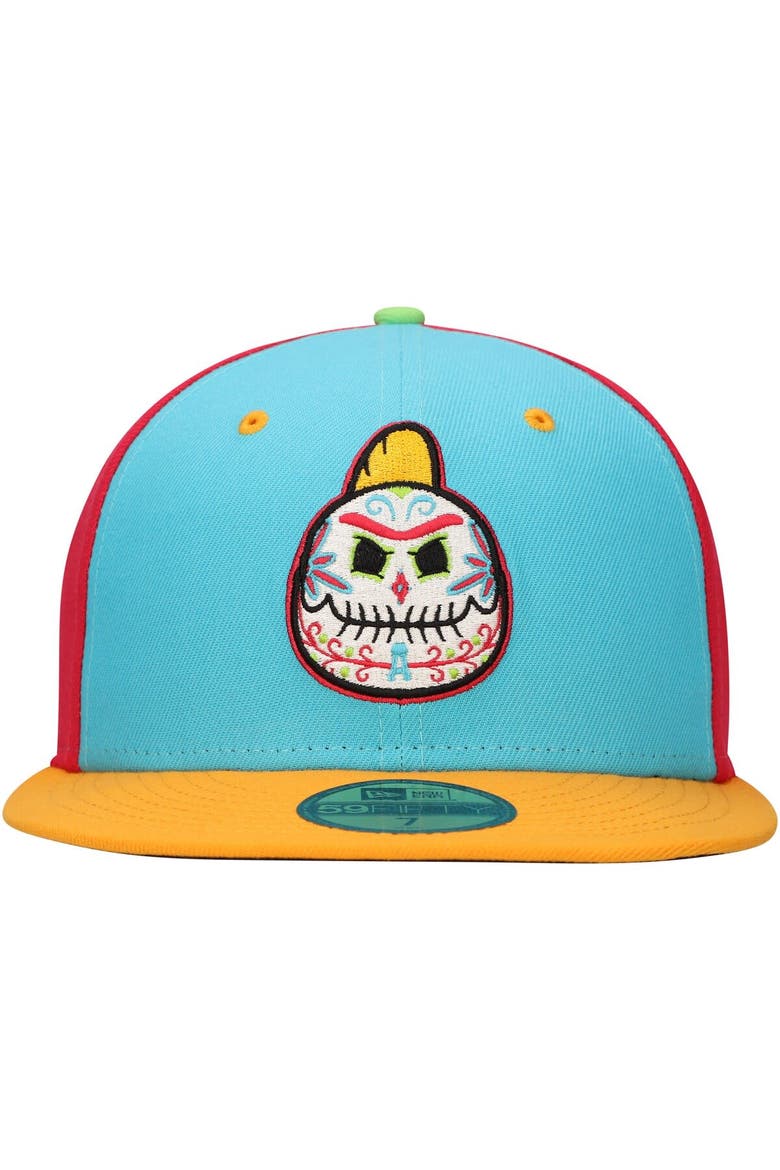 Men's New Era Blue Peces Dorados de Altoona Copa de la Diversión 59FIFTY Fitted Hat, Alternate, color, Blue