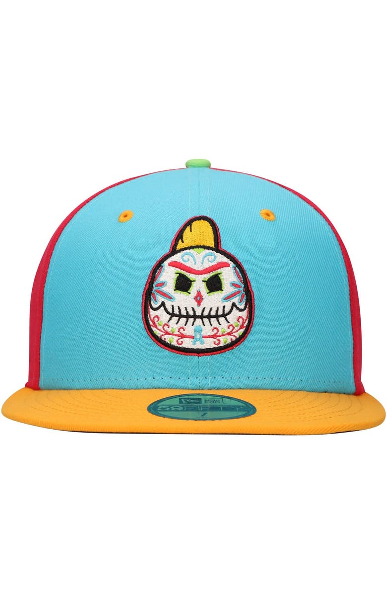 New Era Men's New Era Blue Peces Dorados de Altoona Copa de la Diversión 59FIFTY Fitted Hat, Alternate, color, Blue