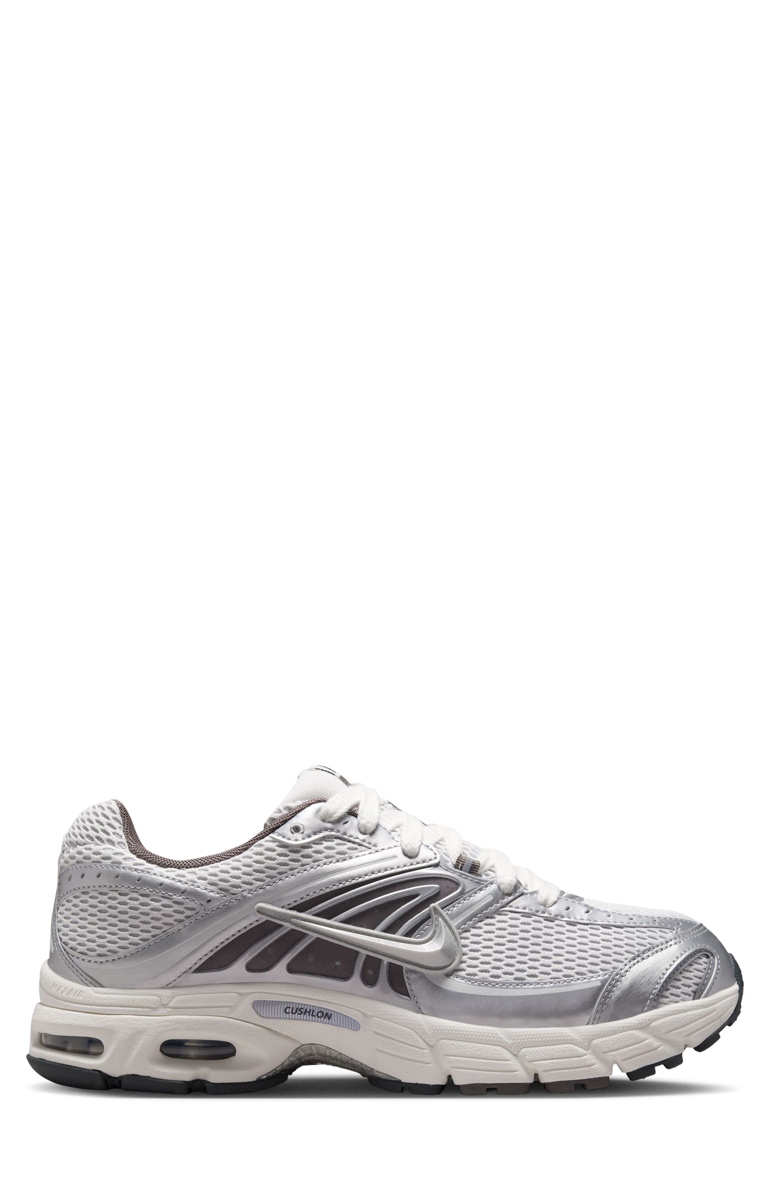 Air Max Moto 2K Sneaker, Alternate, color, PLATINUM TINT/ METALLIC SILVER