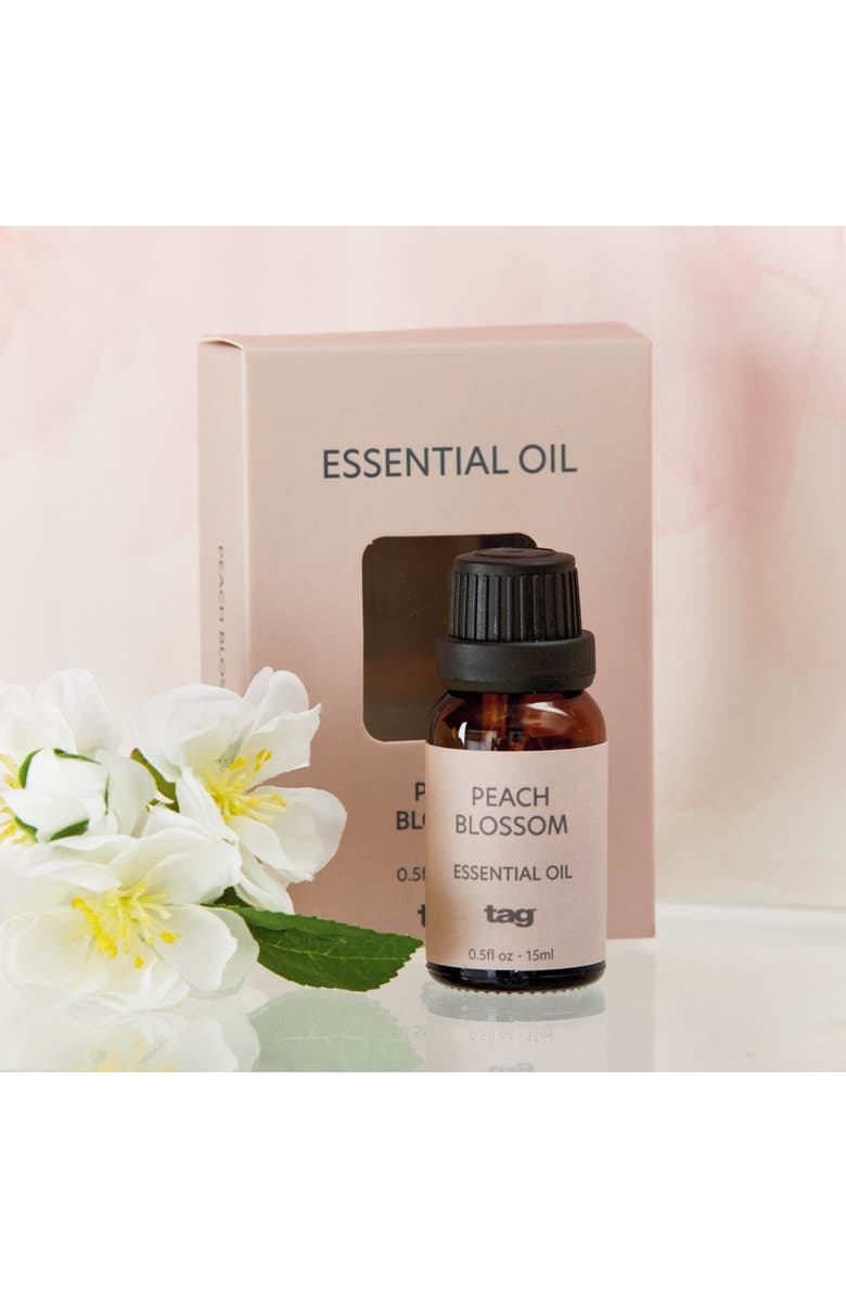 tag Peach Blossom Essential Oil Home Fragrance Aromatherapy, Alternate, color, Multicolored