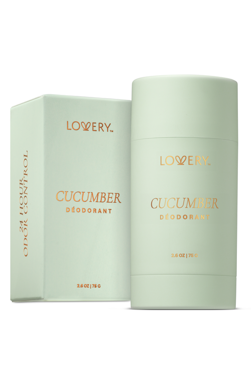 Lovery Aluminum Free Deodorant Stick In Cucumber