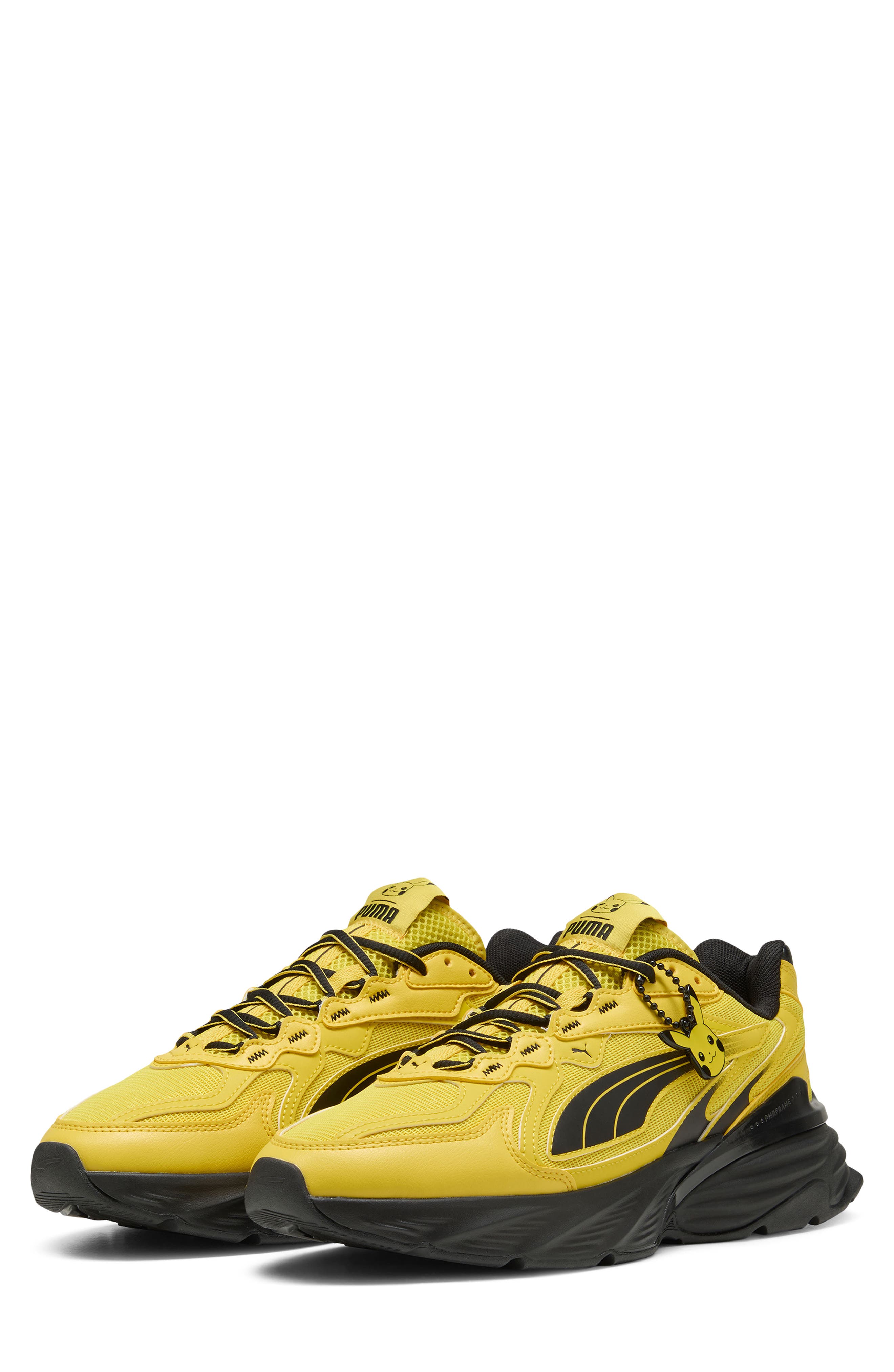 PUMA x POKÉMON Fade NITRO Umbreon Sneaker, Main, color, Energizing Yellow/ Puma Black