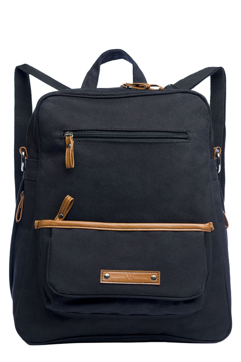Monroe-On-the-Go Diaper Backpack, Main, color, AFTER HOURS