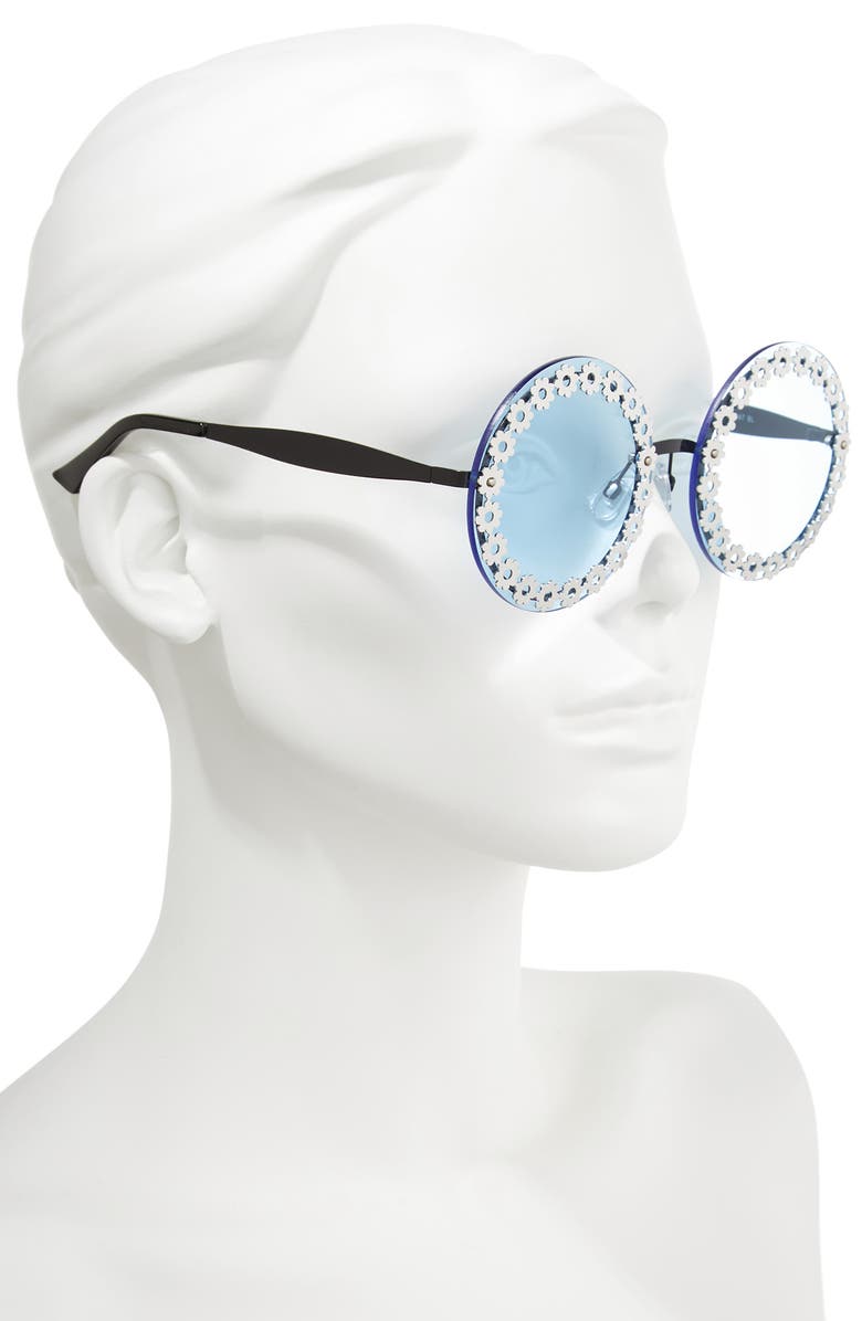 Circus NY by Sam Edelman Circus by Sam Edelman 60mm Round Sunglasses, Alternate, color,
