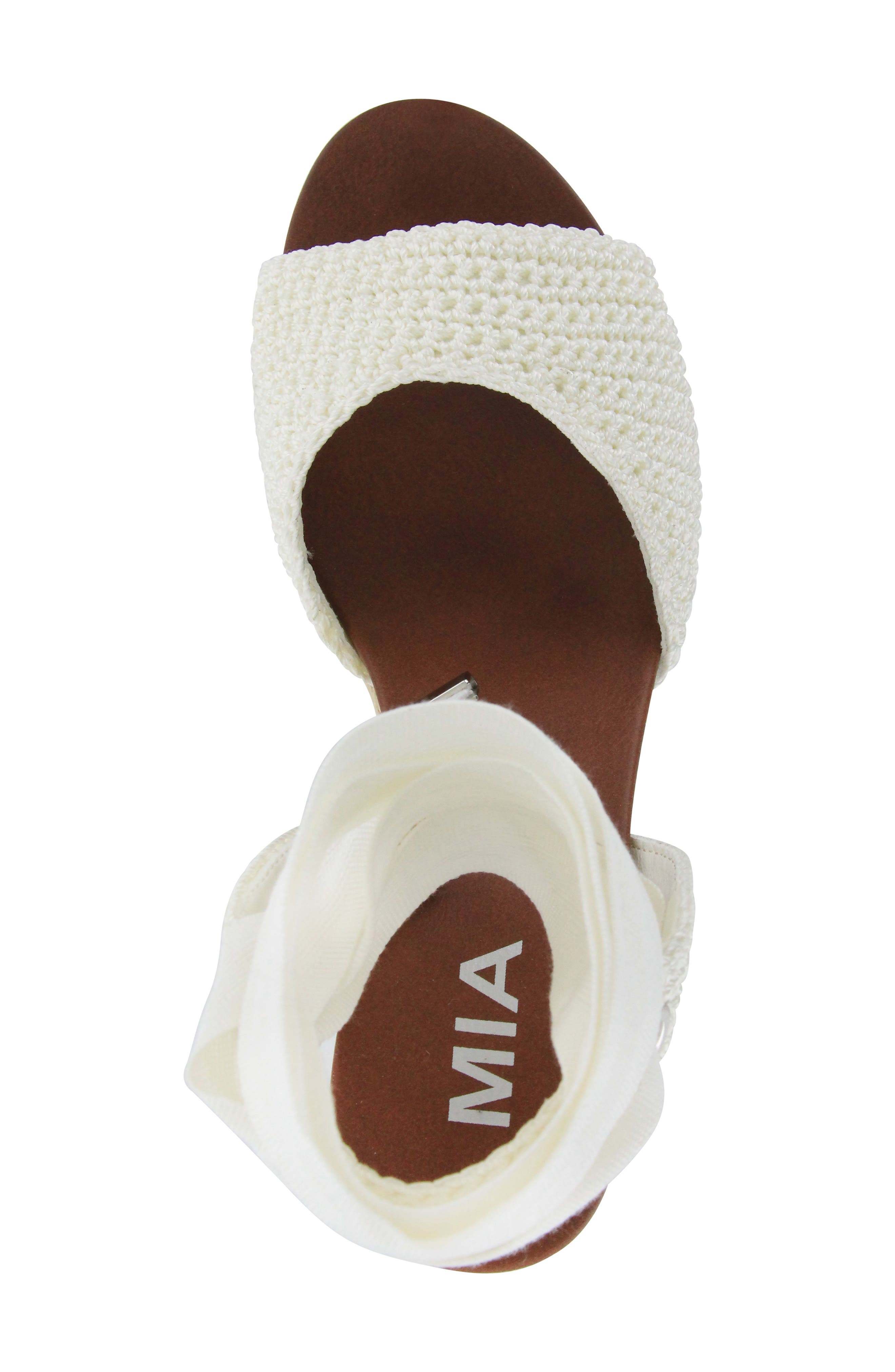 MIA Yanet Espadrille Platform Wedge Sandal, Alternate, color, 