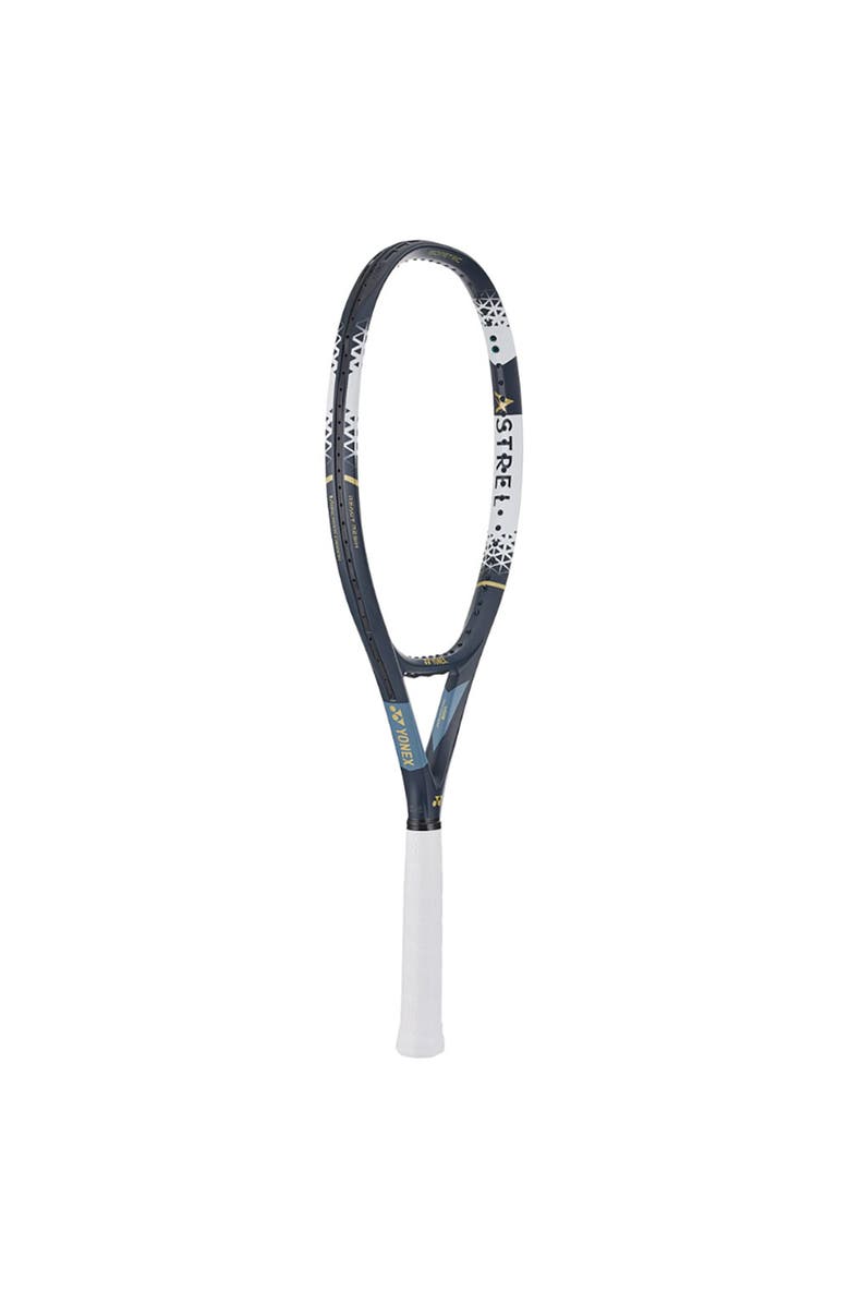 YONEX Astrel 105 Grayish Blue Unstrung Tennis Racquet, Alternate, color, Black/White