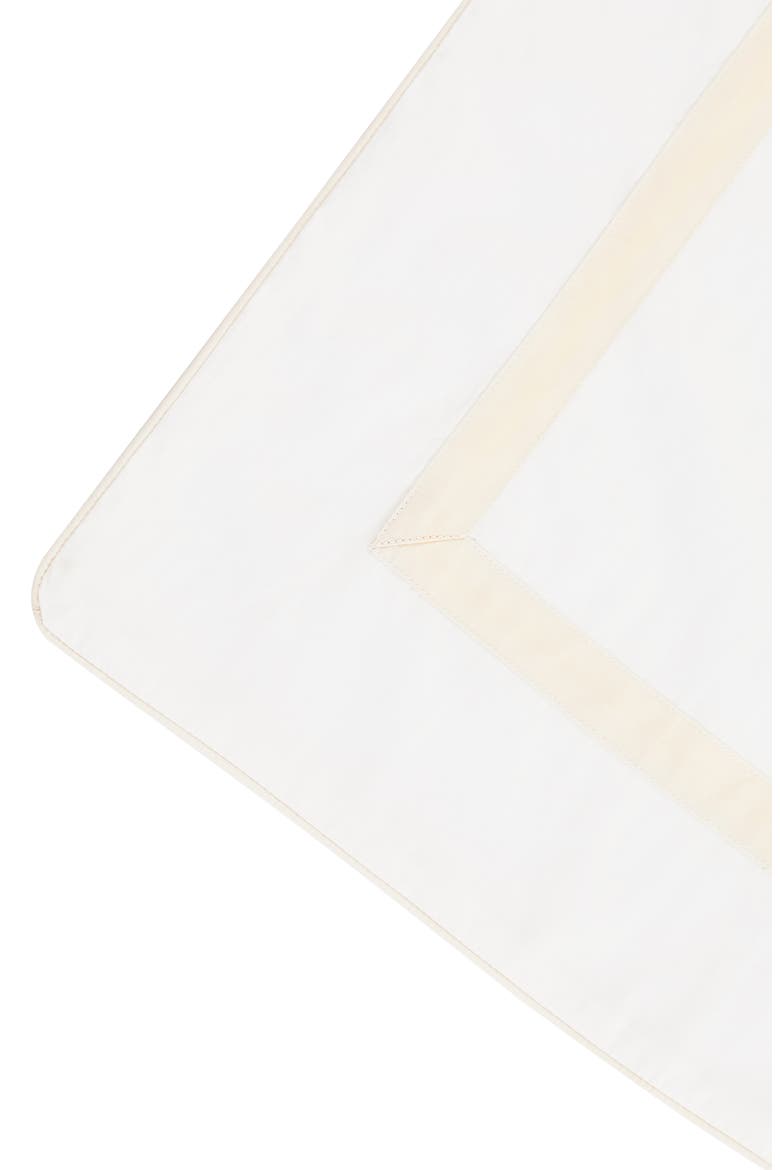 Classic Border Embroidered Duvet & Sham Set, Alternate, color, IVORY