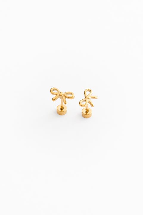 Bow Stud Earrings