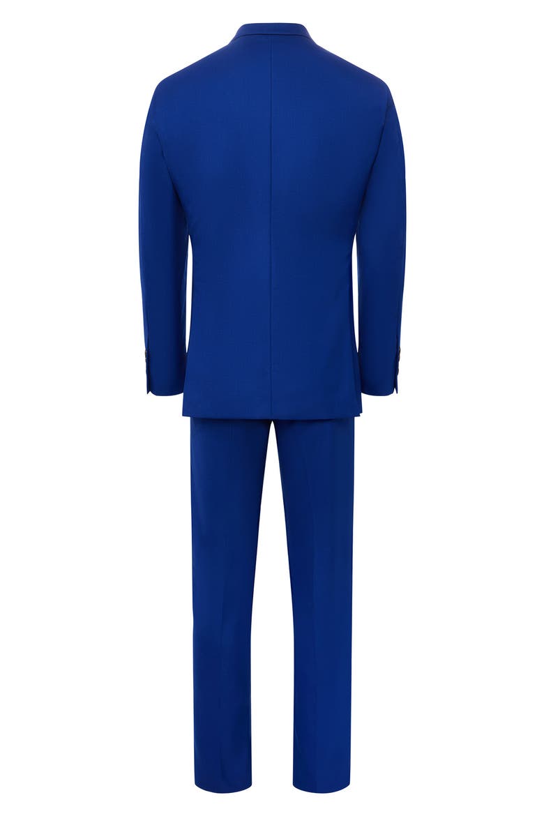 Performance Tailored Fit Suit, Alternate, color, COBALT