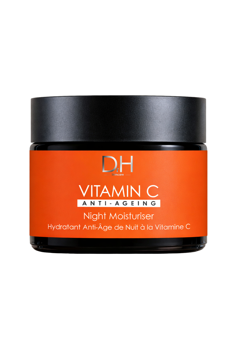 Vitamin C Anti-Ageing Night Moisturiser 60ml, Main, color, White