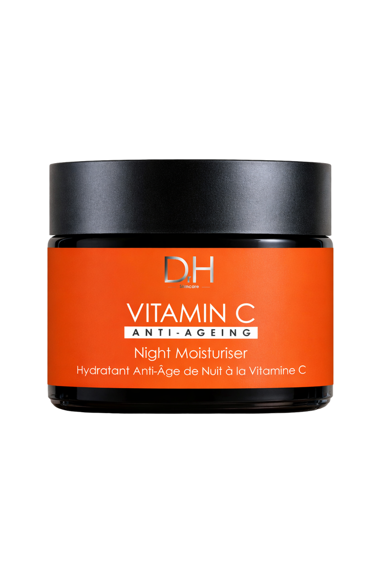 Dr H Vitamin C Anti-Ageing Night Moisturiser 60ml, Main, color, White
