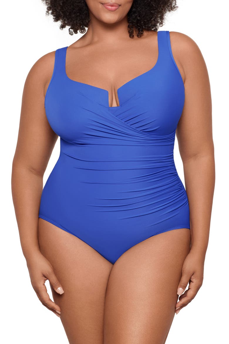 Escape One-Piece Swimsuit, Main, color, DELPHINE