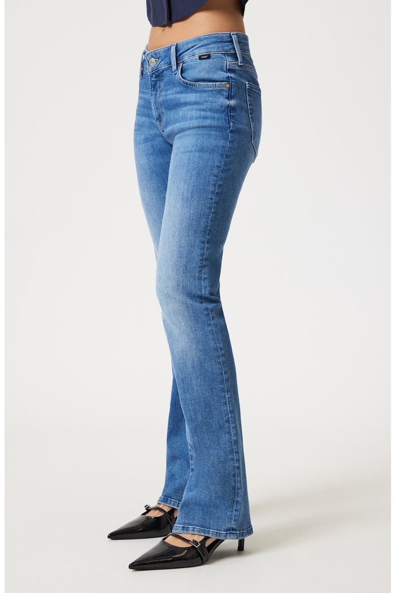Vicky Mid Rise Bootcut Jeans, Alternate, color, MID BLUE FLEX BLUE