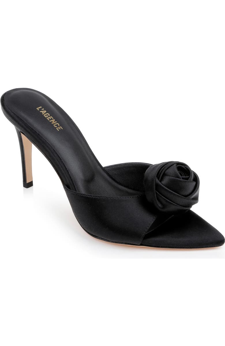 L'AGENCE Felice Pointed Toe Slide Sandal, Main, color,