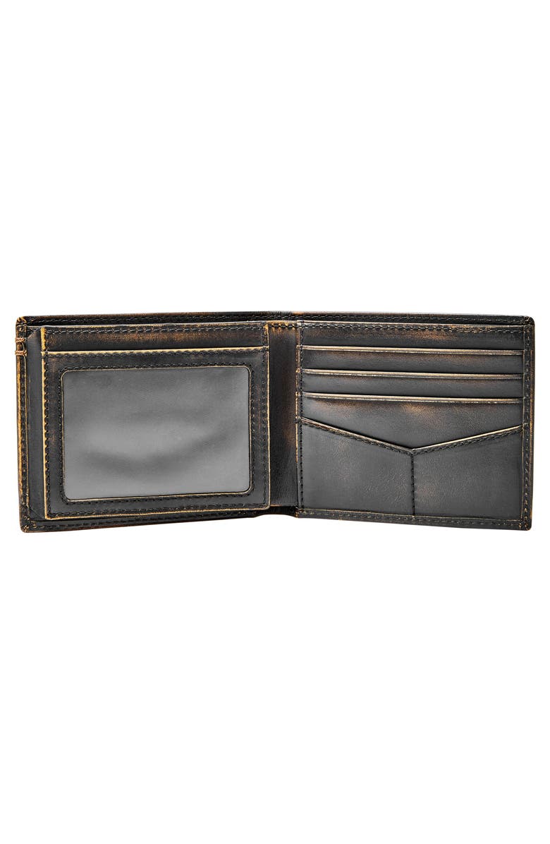 Fossil Wade Leather Wallet, Alternate, color, 