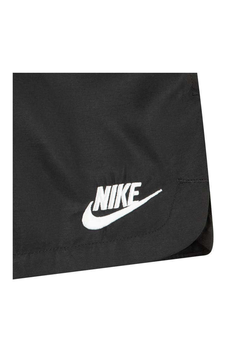 Kids' Woven Athletic Shorts, Alternate, color, BLACK