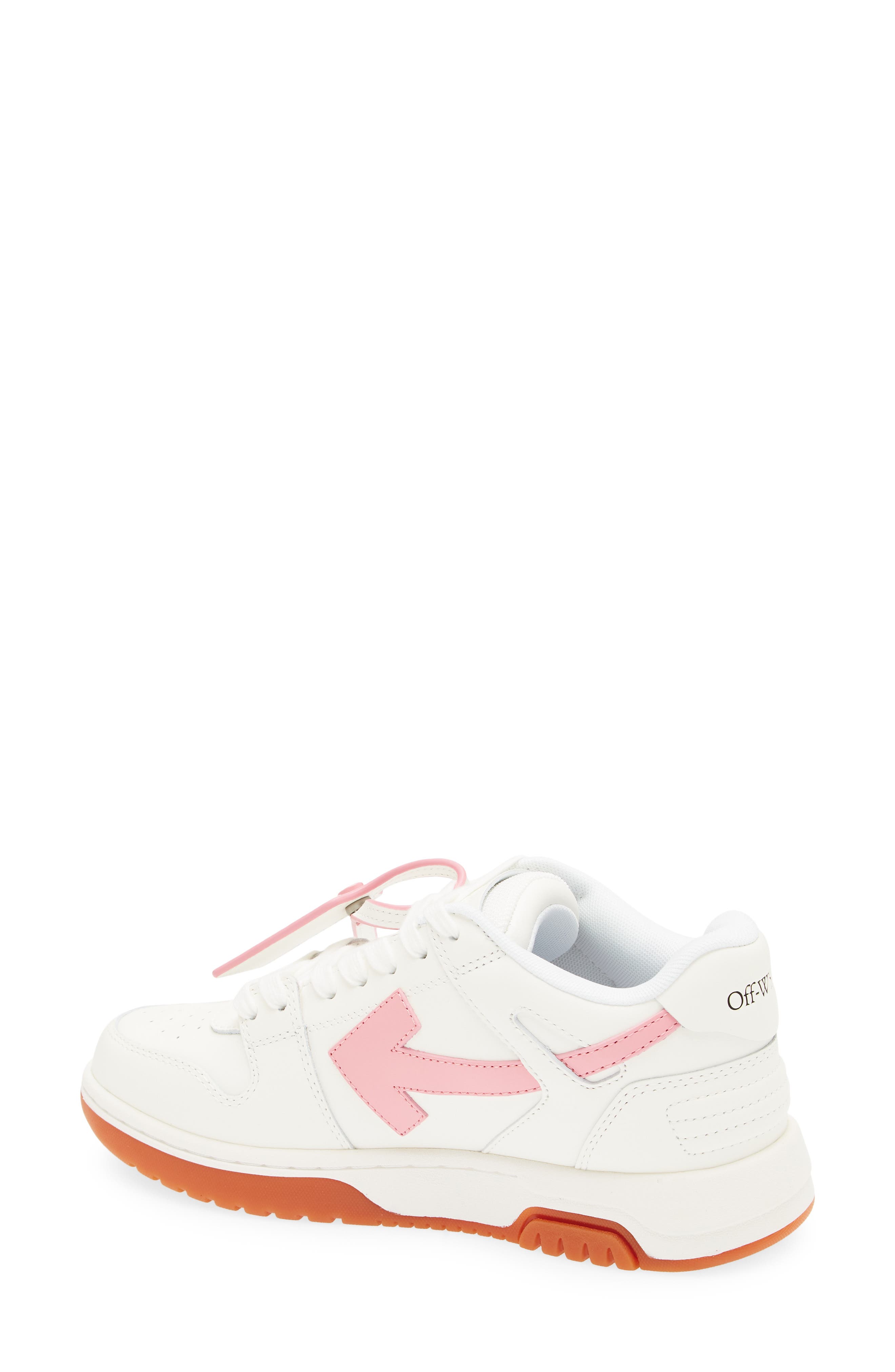 Off-White Out Of Office Leather Sneaker, Alternate, color, 