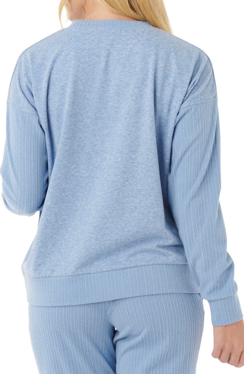 Rip Curl Cozy Fleece Sweatshirt, Alternate, color, Blue Marle