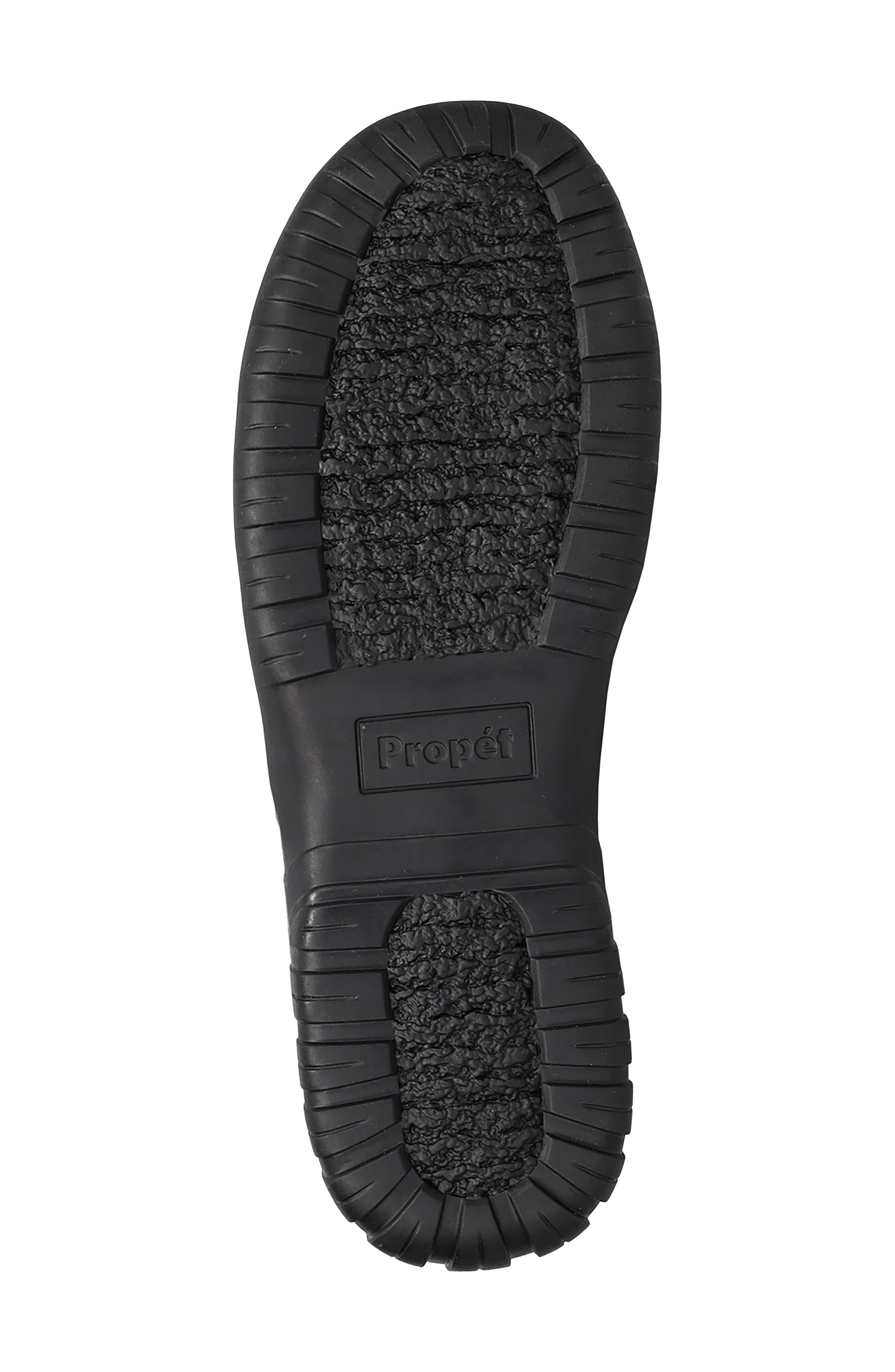 Delaney Water Resistant Bootie, Alternate, color, BLACK SUEDE