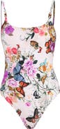L'AGENCE Remi Butterfly One-Piece Swimsuit